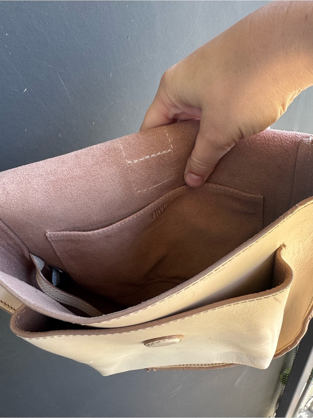 Frye Ilana leather saddle bag - Picture 6 of 10